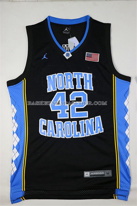 Maillot NCAA Universidad de Carolina del Norte Stackhouse Noir
